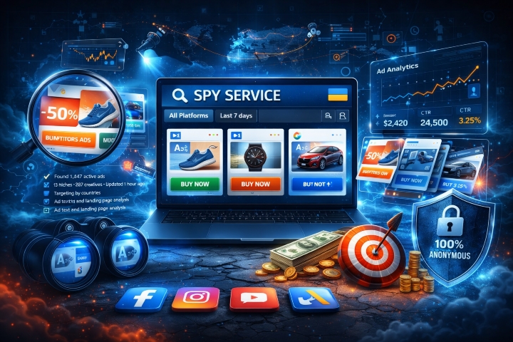 Instagram: Аналіз креативів spy сервісом