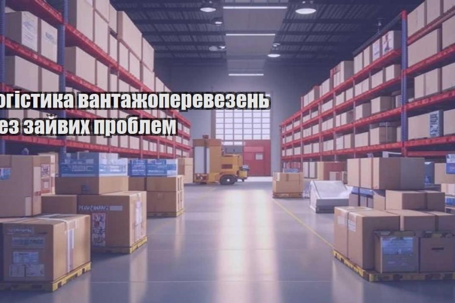 logistyka vantazhoperevezen bez zajvyh problem