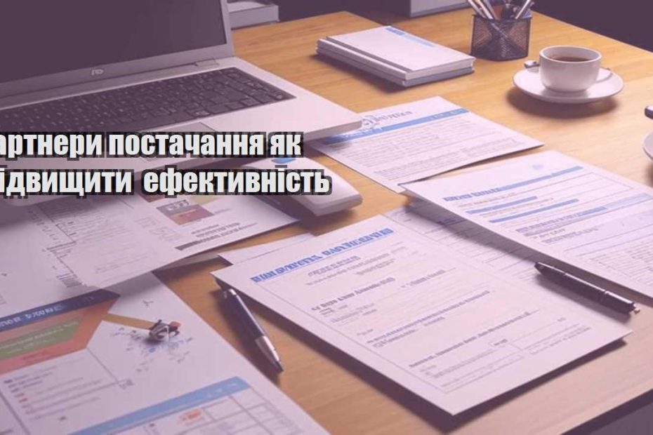 partnery postachannya yak pidvyshhyty efektyvnist