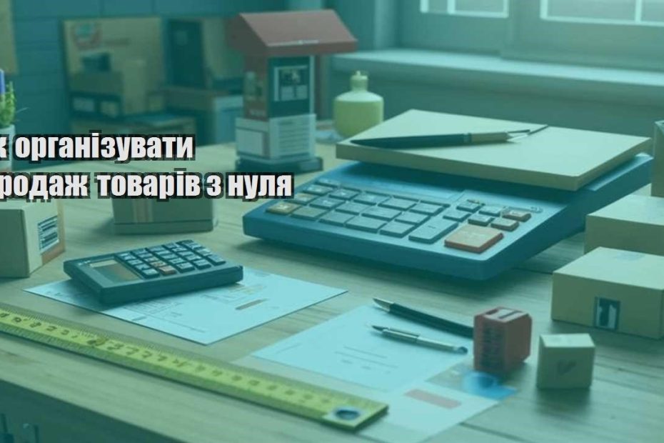 yak organizuvaty prodazh tovariv z nulya