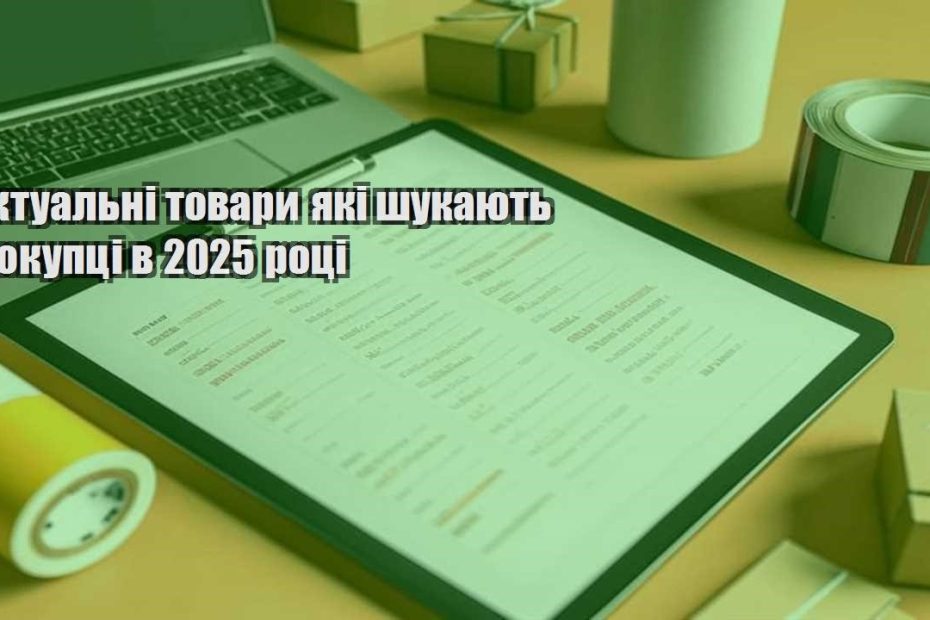 aktualni tovary yaki shukayut pokupczi v 2025 roczi