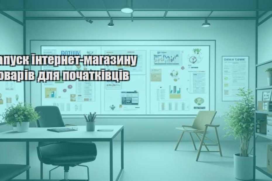 zapusk internet magazynu tovariv dlya pochatkivcziv