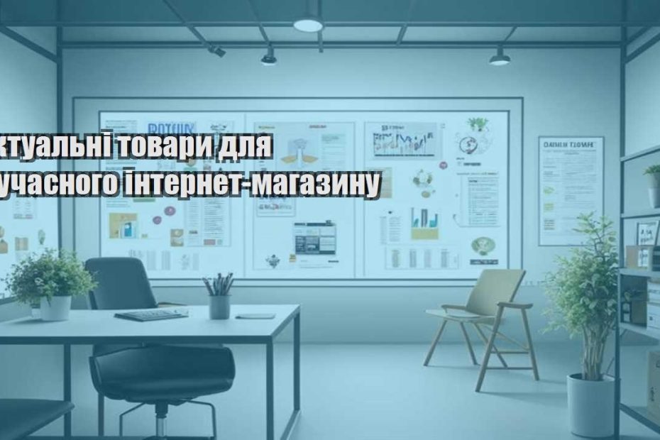 aktualni tovary dlya suchasnogo internet magazynu