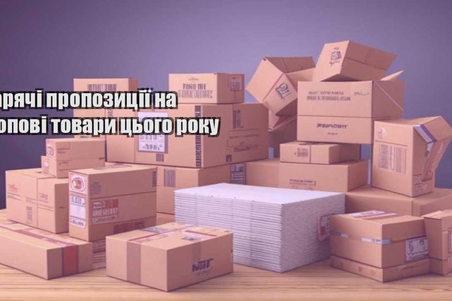 garyachi propozycziyi na topovi tovary czogo roku