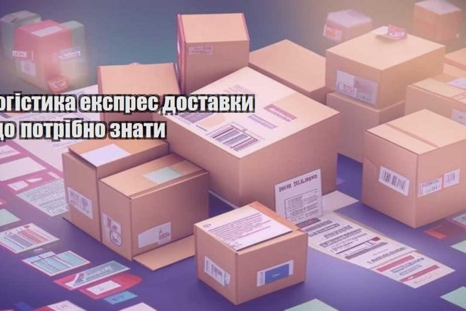 logistyka ekspres dostavky shho potribno znaty