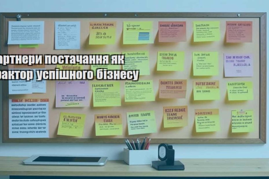 partnery postachannya yak faktor uspishnogo biznesu