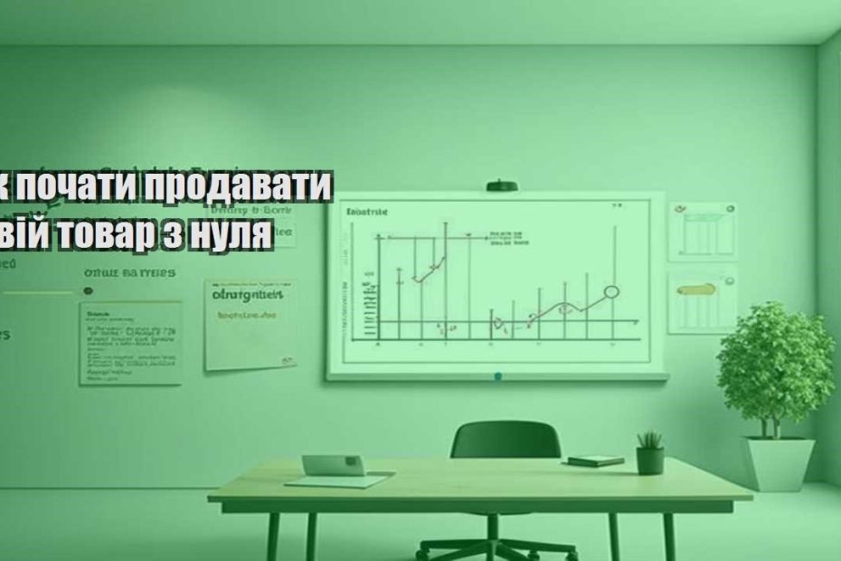 yak pochaty prodavaty svij tovar z nulya