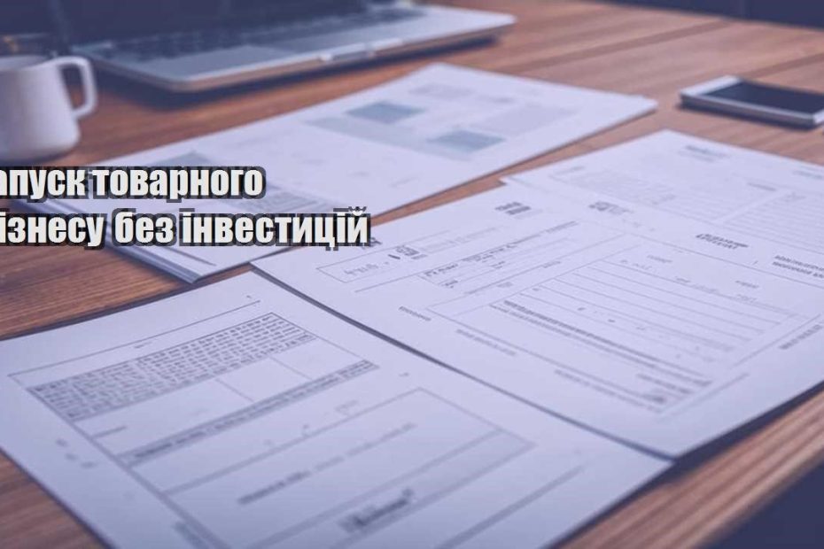zapusk tovarnogo biznesu bez investyczij