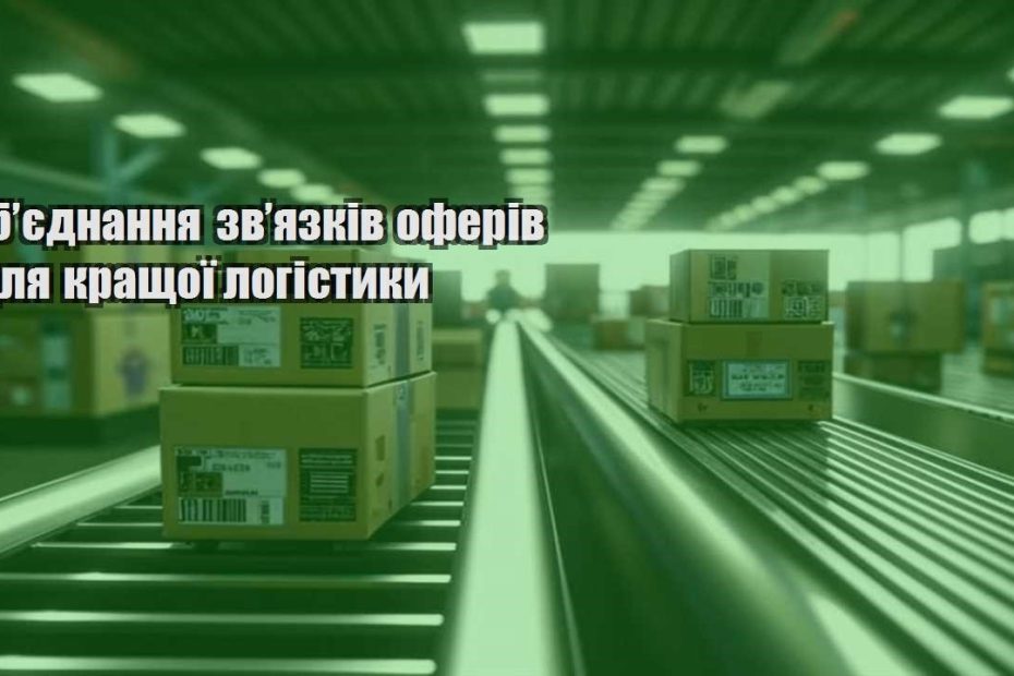 obyednannya zvyazkiv oferiv dlya krashhoyi logistyky