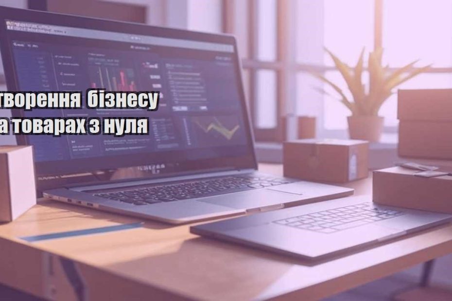 stvorennya biznesu na tovarah z nulya