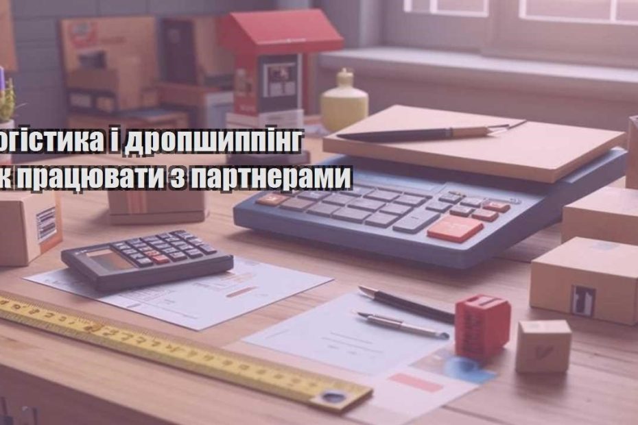 logistyka i dropshypping yak praczyuvaty z partneramy