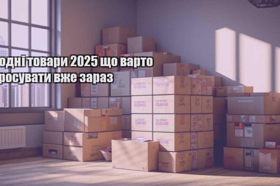 modni tovary 2025 shho varto prosuvaty vzhe zaraz