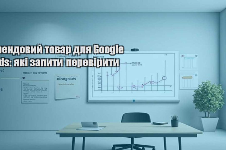 trendovyj tovar dlya google ads yaki zapyty pereviryty