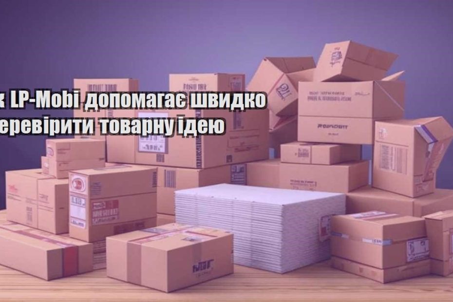 yak lp mobi dopomagaye shvydko pereviryty tovarnu ideyu