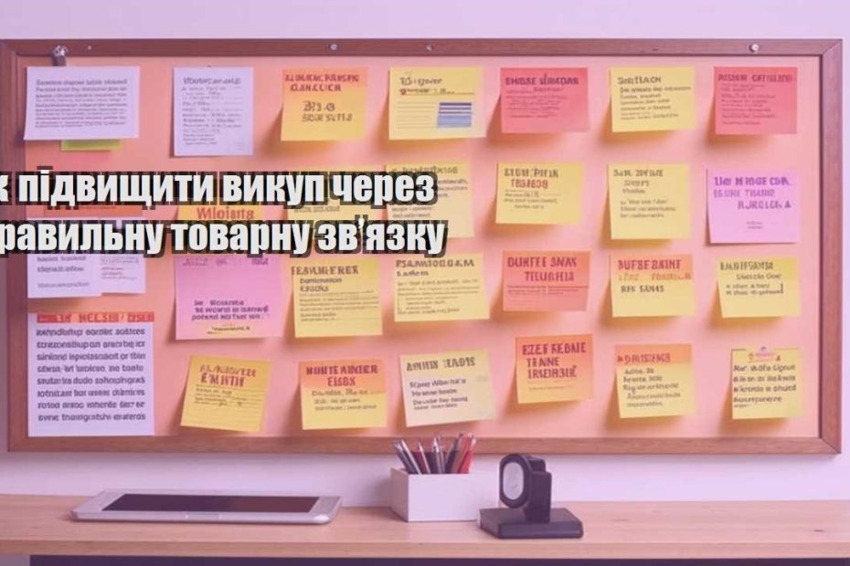 yak pidvyshhyty vykup cherez pravylnu tovarnu zvyazku