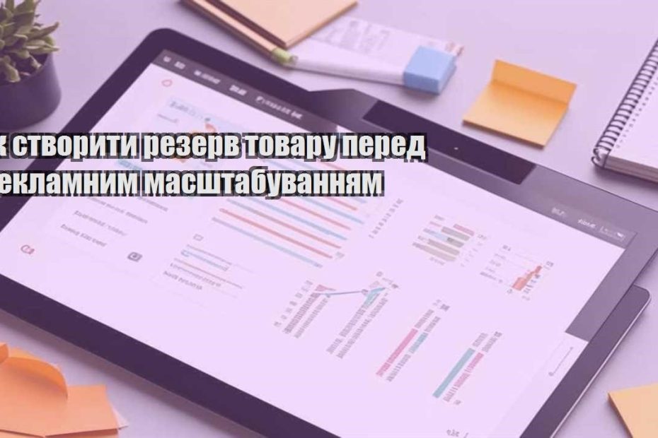 yak stvoryty rezerv tovaru pered reklamnym masshtabuvannyam