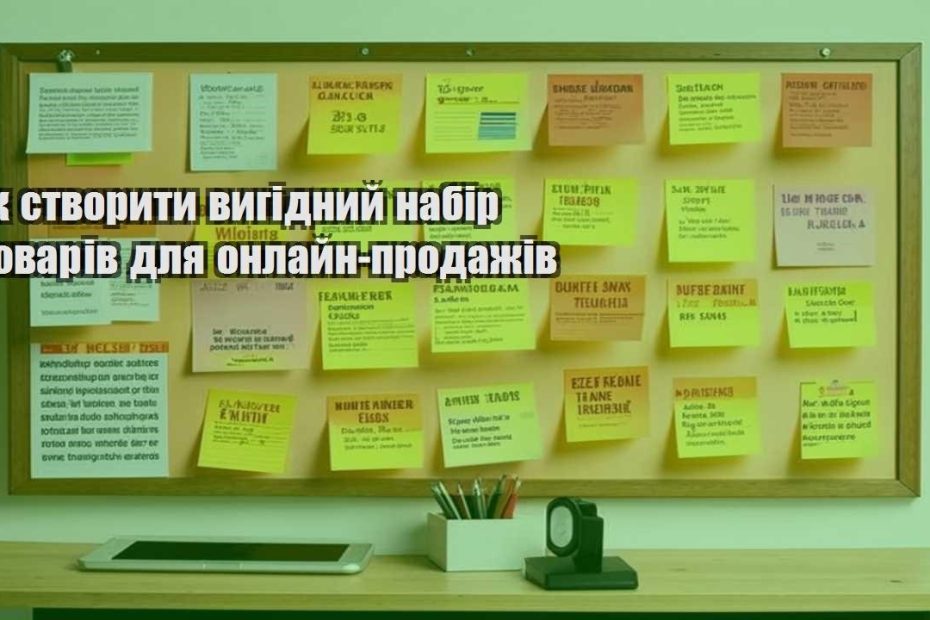 yak stvoryty vygidnyj nabir tovariv dlya onlajn prodazhiv