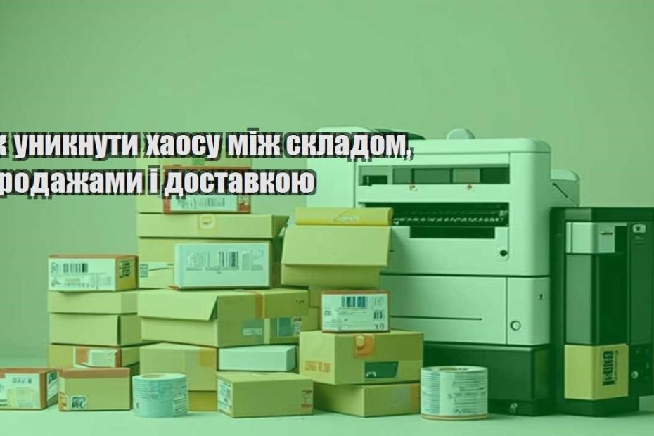 yak unyknuty haosu mizh skladom prodazhamy i dostavkoyu