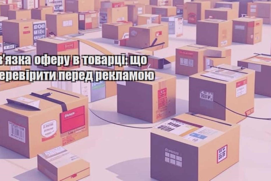 zvyazka oferu v tovarczi shho pereviryty pered reklamoyu