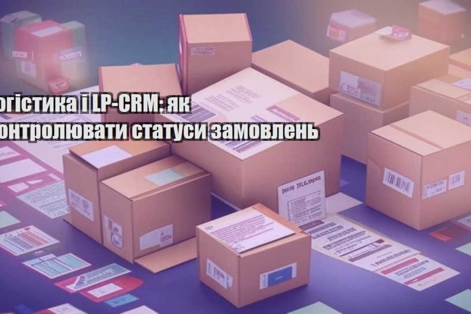 logistyka i lp crm yak kontrolyuvaty statusy zamovlen