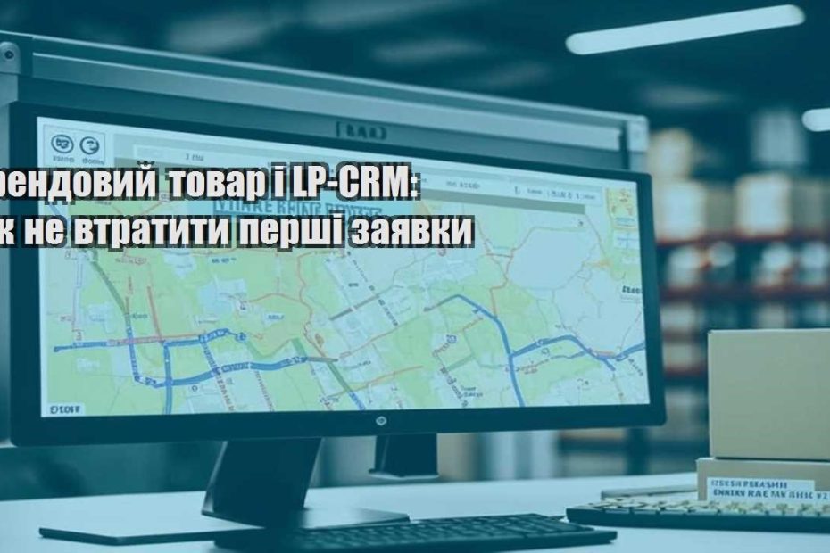 trendovyj tovar i lp crm yak ne vtratyty pershi zayavky