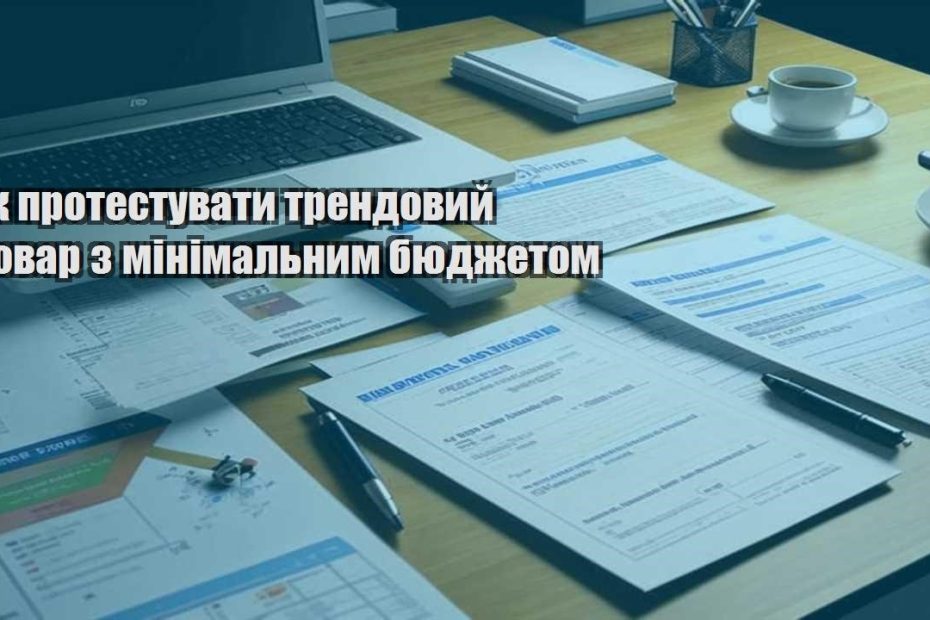 yak protestuvaty trendovyj tovar z minimalnym byudzhetom