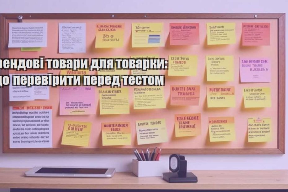 trendovi tovary dlya tovarky shho pereviryty pered testom