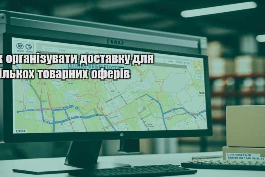 yak organizuvaty dostavku dlya kilkoh tovarnyh oferiv