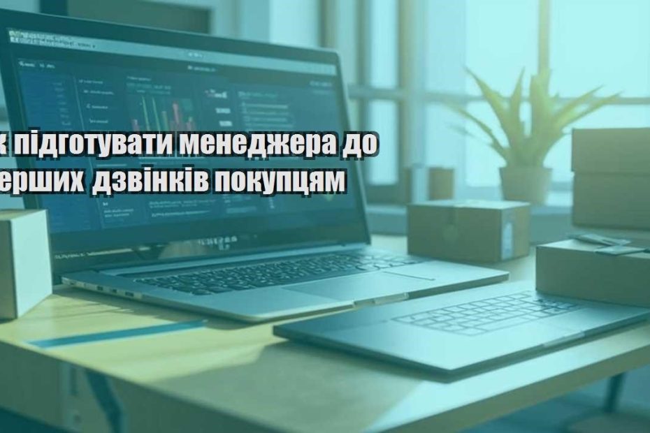 yak pidgotuvaty menedzhera do pershyh dzvinkiv pokupczyam