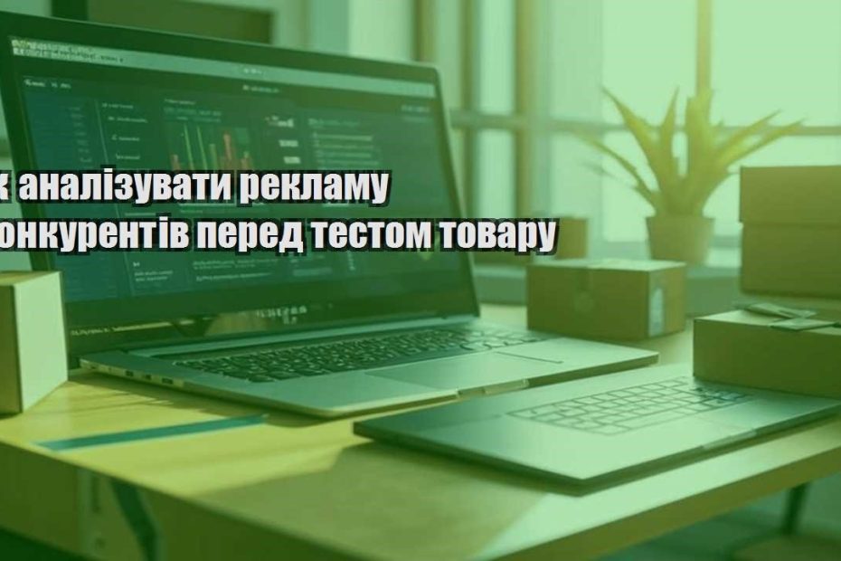 yak analizuvaty reklamu konkurentiv pered testom tovaru