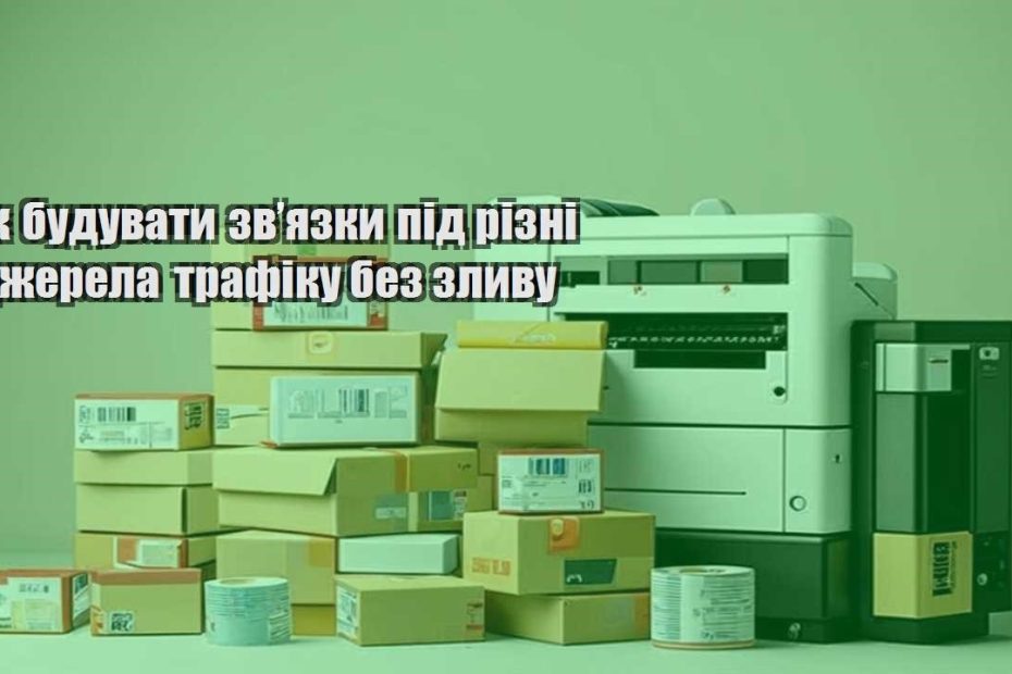 yak buduvaty zvyazky pid rizni dzherela trafiku bez zlyvu