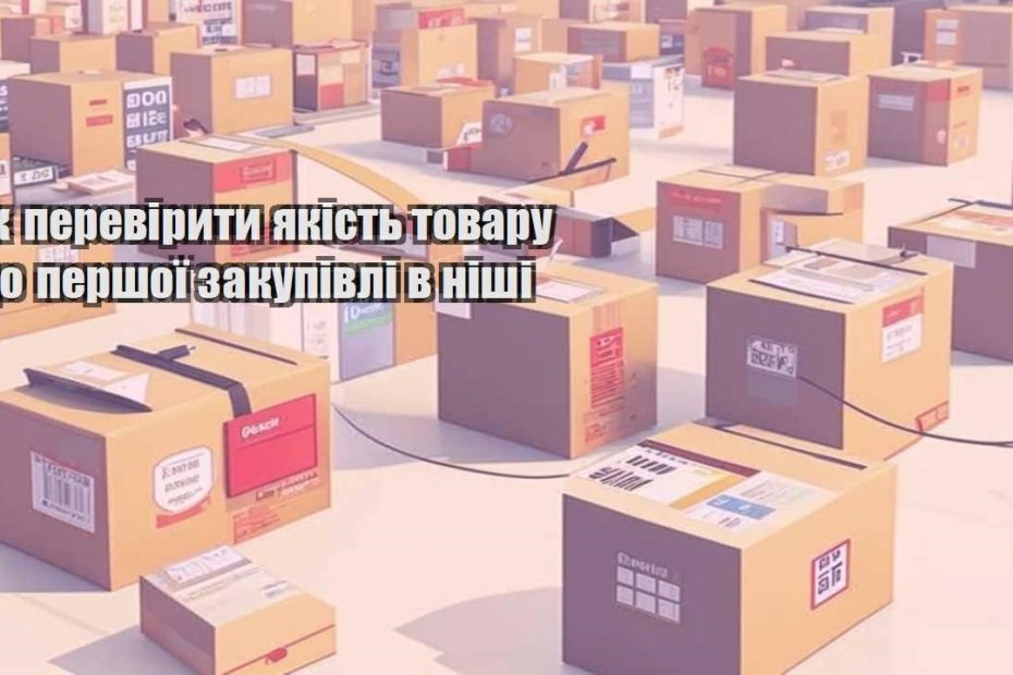 yak pereviryty yakist tovaru do pershoyi zakupivli v nishi