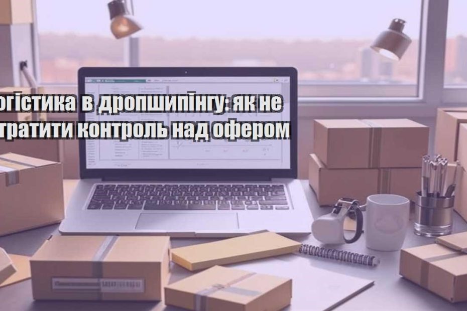 logistyka v dropshypingu yak ne vtratyty kontrol nad oferom