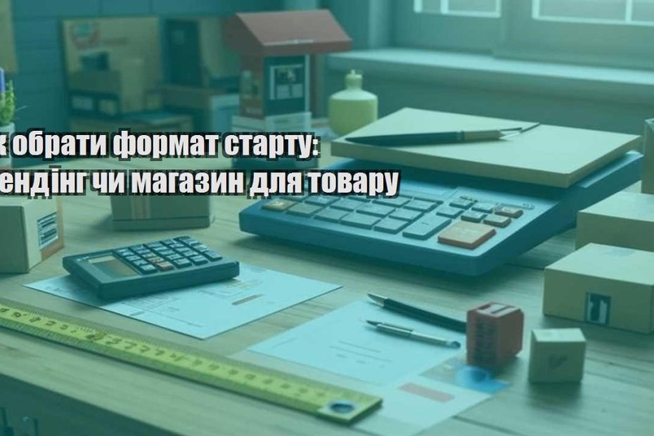 yak obraty format startu lending chy magazyn dlya tovaru