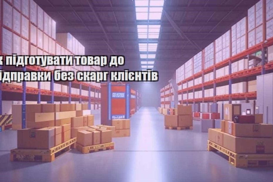 yak pidgotuvaty tovar do vidpravky bez skarg kliyentiv