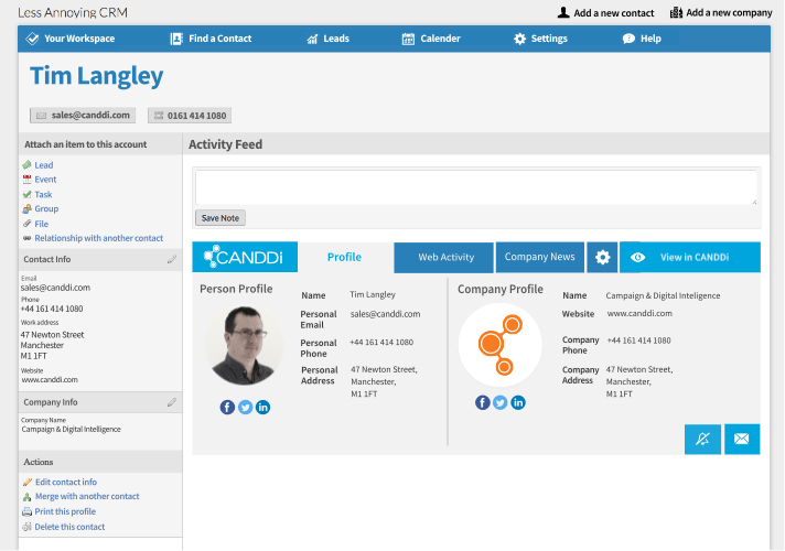 less annoying crm tdglr