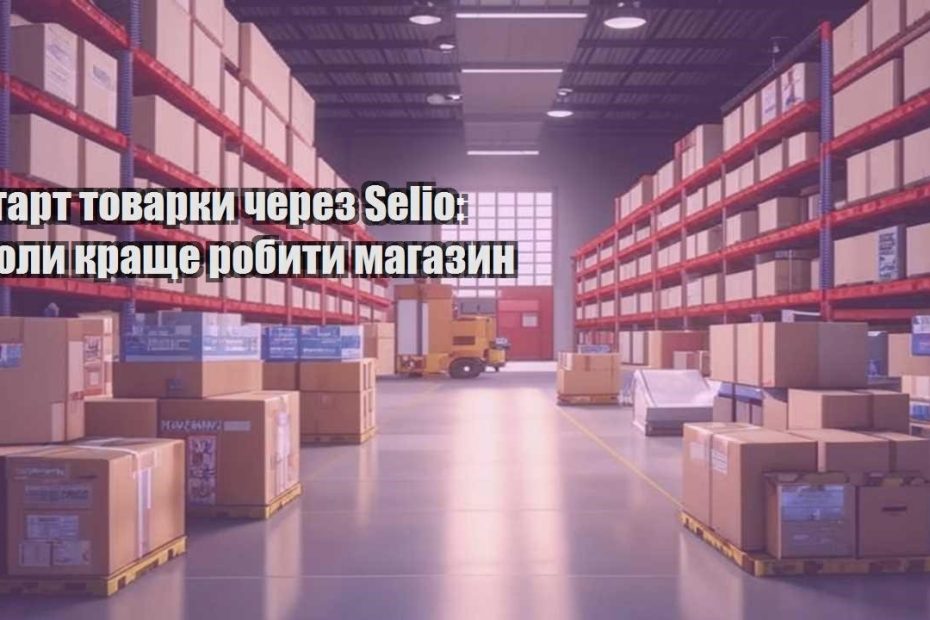 start tovarky cherez selio koly krashhe robyty magazyn