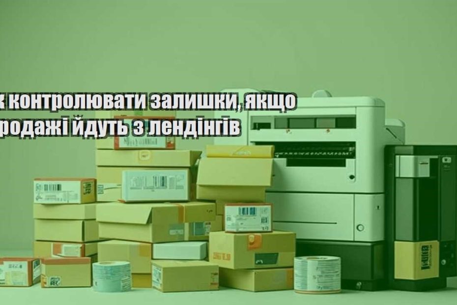 yak kontrolyuvaty zalyshky yakshho prodazhi jdut z lendingiv