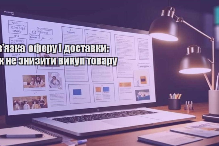zvyazka oferu i dostavky yak ne znyzyty vykup tovaru